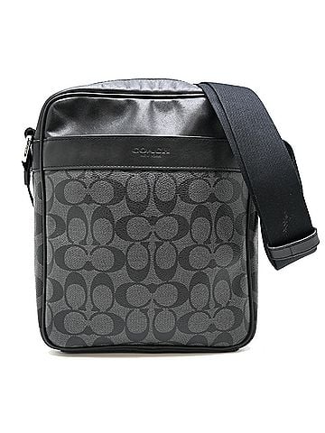 Coach Coach Signature Women's/Men's Shoulder Bag F54788 Leather Black (view 1)