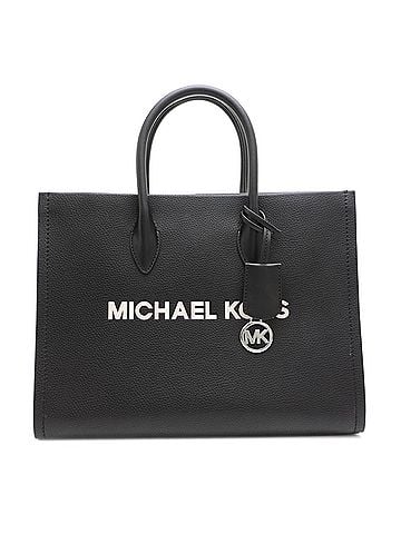Michael Kors Michael Kors Shoulder Bag (Strap Missing) - Women's/Men's Tote Leather Black (view 1)