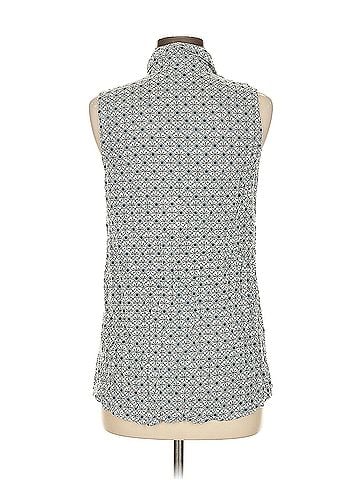Max Studio Max Studio Sleeveless Button Down Shirt (view 2)
