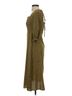 o.p.t 100% Polyester Paisley Green O.P.T Casual Dress Size S - photo 4