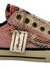 Ed Hardy 2007 VTG Pink Canvas Tattoo Graphic Glitter Dog Tag Slip Ons | Y2K Grunge Glam Emo Skater Cult Icon Sneakers - photo 10