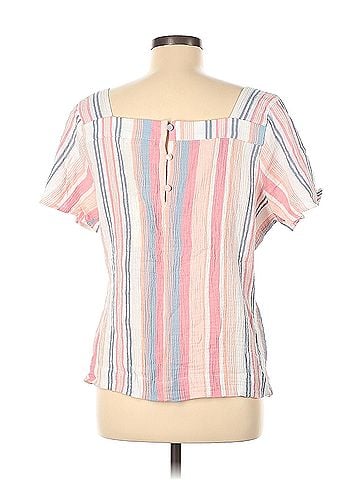 C&C California C&amp;C California Short Sleeve Blouse (view 2)