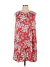 Apt. 9 Floral Motif Red Apt. 9 Casual Dress Size XL - photo 1