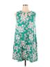 Apt. 9 Floral Motif Tropical Green Apt. 9 Casual Dress Size XL - photo 1