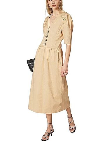 Rebecca Taylor NYC Faille Dress Casual Dress (view 1)