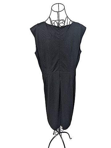 Talbots Ponte Sheath Dress Casual Dress (view 2)