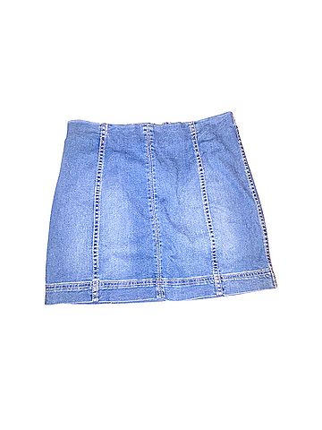 Jolt Denim Skirt (view 1)