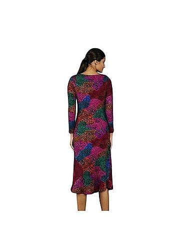 FARM Rio Rainbow Mix Jersey Dress Casual Dress (view 2)