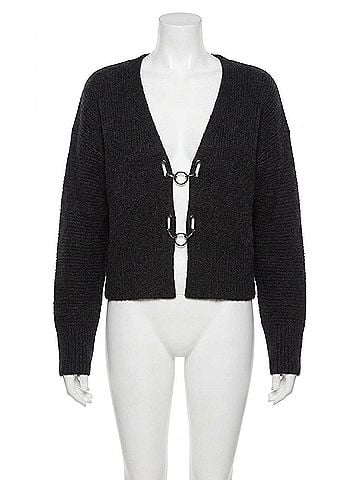 John & Jenn Sasha Cardigan in London Fog (view 1)