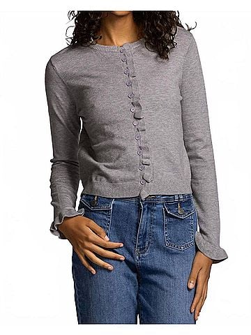 Pink Martini Collins Sweater in Grey (view 2)