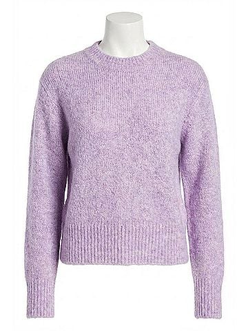 Fifteen Twenty Arely Crewneck Sweater in Lilac (view 1)