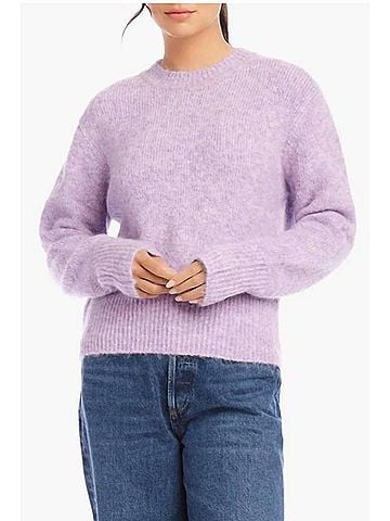Fifteen Twenty Arely Crewneck Sweater in Lilac (view 2)