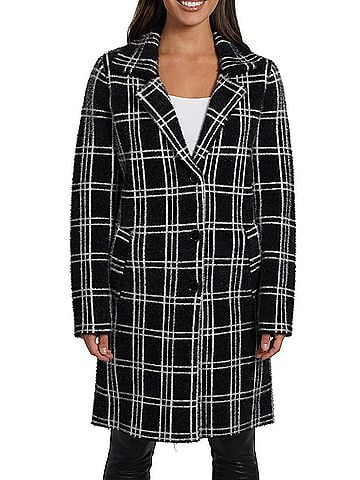 Love Token Eve Button Down Coatigan in Black (view 2)