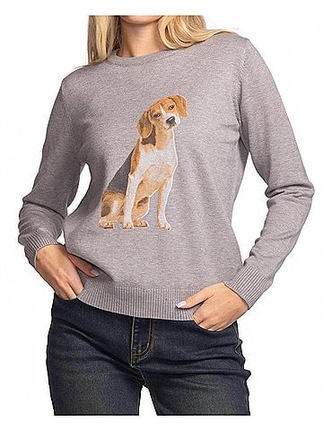 Pink Martini Millie Sweater in Grey (view 2)