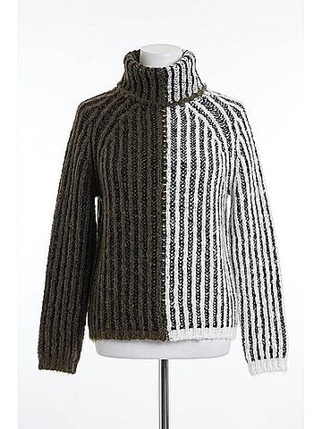 Love Token Aubrie Turtleneck Sweater in Olive (view 1)