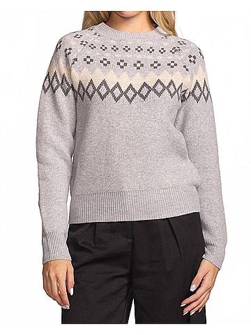 Pink Martini Haverford Sweater in Grey (view 2)