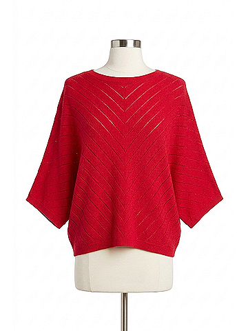 Bishop + Young Zen Sweater in Cherry (view 1)