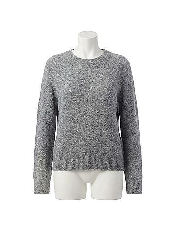 Karen Kane Boucle Sweater Top in Gray (view 1)