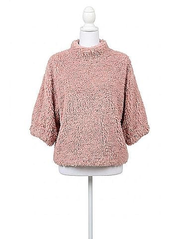 Ivy Jane Shaggy Fur Popover Top in Lilac (view 1)