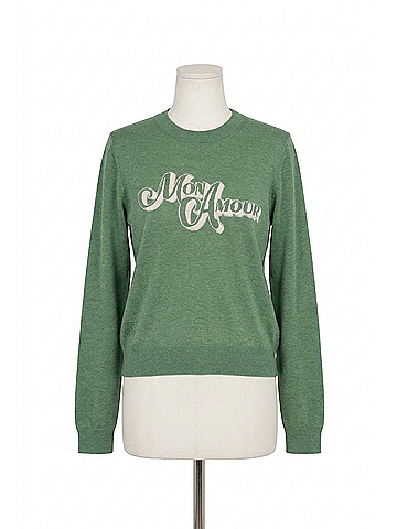 Zadig & Voltaire Miss Mon Amour Sweater in Green (view 1)