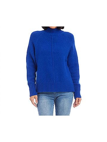Karen Kane Reese Turtleneck Sweater in Royal Blue (view 2)