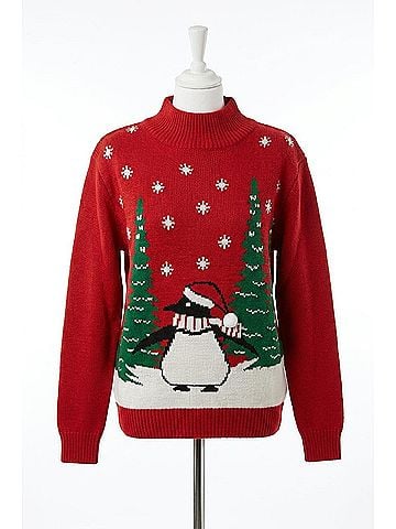 Keren Hart Christmas Sweater in Red (view 1)