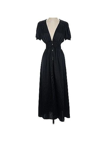 Reformation Alexea Silk Dress Casual Dress (view 2)