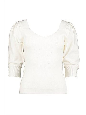 Bishop + Young Raphael Sweater in Ivory (view 1)