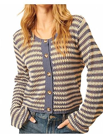 John & Jenn Bryson Cardigan in Beach Club (view 2)