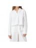 Splendid Solid White Mallory Poplin Button Down Top in White Size M - photo 2