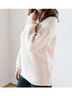 525 America Brown Tunic Pullover in Cream Size S - photo 2