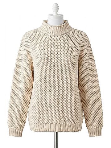 525 America Tunic Pullover in Cream (view 1)