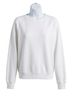 Bobi Solid White Classic Raglan Pullover Sweater in White Size M - photo 1