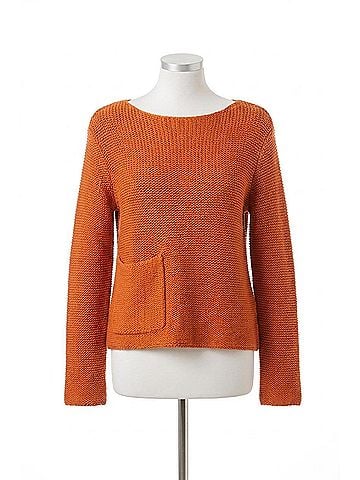 Habitat Fireside Pullover Sweater in Paprika (view 1)