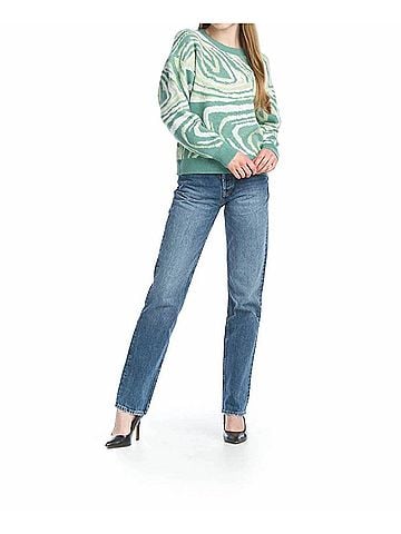 Papillon Cyclone Knit Sweater in Green (view 2)
