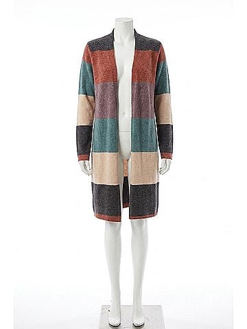 Papillon Color Blocked Cardigan in Multi (view 1)