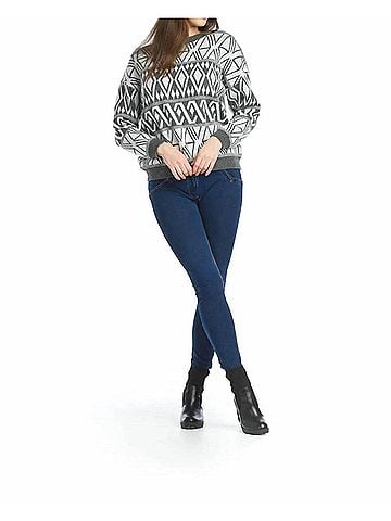 Papillon Global Knit Sweater in Multi (view 2)