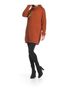 Papillon Solid Brown Cable Knit Sweater in Rust Size XXL - photo 2