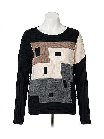 Stella Carakasi Spotlight Sweater in Black Color Block (view 1)