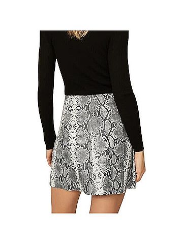 Veda Leather Skirt (view 2)