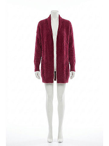 Bishop + Young Precious Moments Mila Cardigan in Scarlet (view 1)