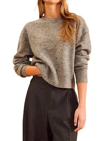 John & Jenn Wilfred Sweater in Overcast (view 2)