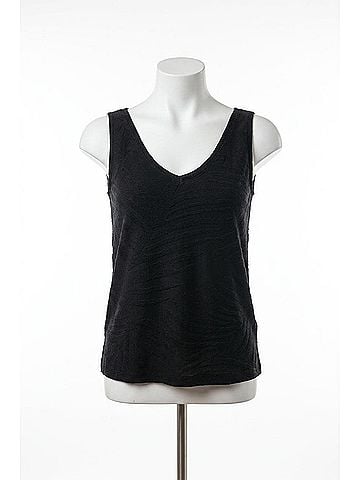 Tribal Sweater Tank in Black (view 1)