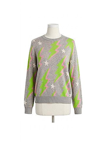 John & Jenn Boaz Sweater in Razzle Dazzle (view 1)