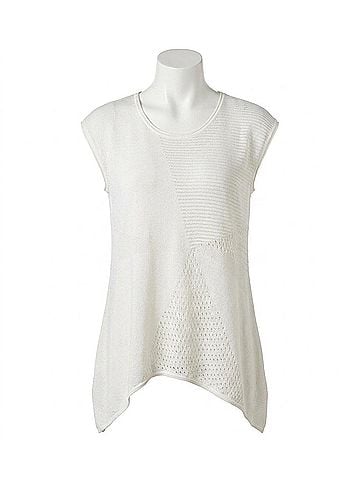 Stella Carakasi Starburst Top in Soft White (view 1)