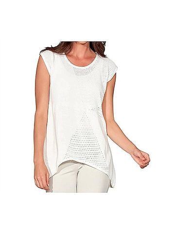 Stella Carakasi Starburst Top in Soft White (view 2)
