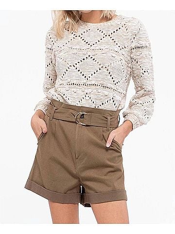 Blu Pepper Brooklyn Sweater in Cream (view 2)