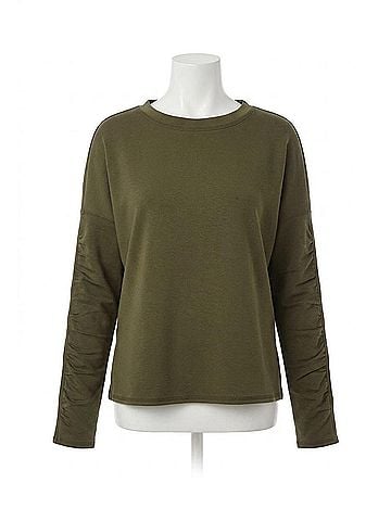 Habitat Knit Wander Pullover in Forest (view 1)