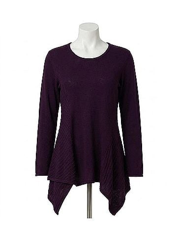 Stella Carakasi Just Right Sweater in Amethyst (view 1)