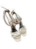 Badgley Mischka 100% Satin White Heels Size 9 - photo 8